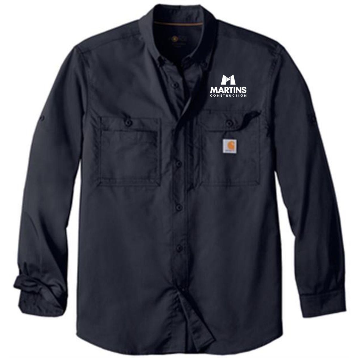 Carhartt Force Ridgefield Solid Long Sleeve Shirt - CT105291