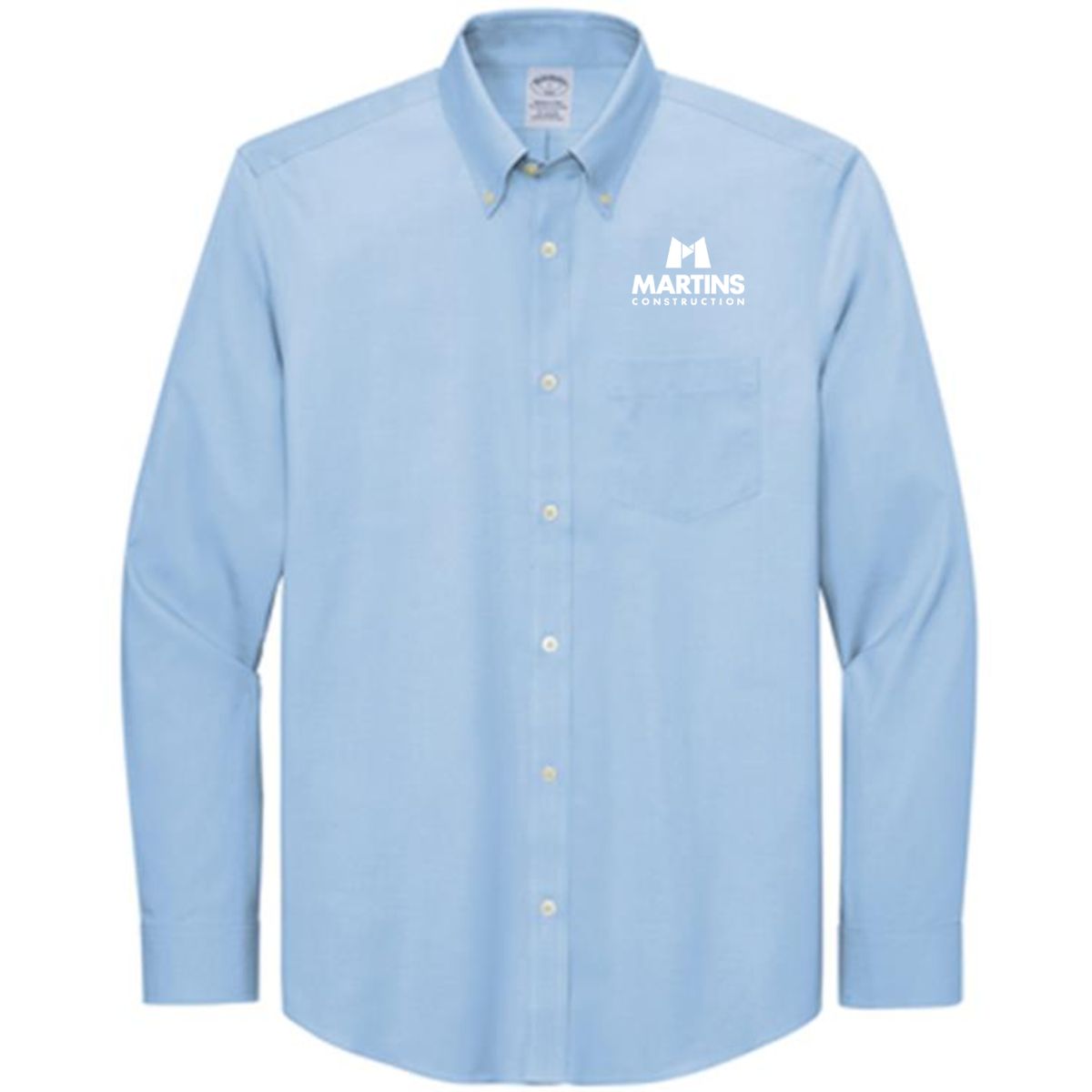 Brooks Brothers® Wrinkle-Free Stretch Pinpoint Shirt - BB18000