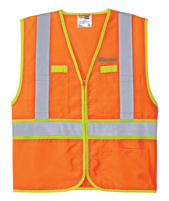 CornerStone Men's 107 Class 2 DualColor Safety Vest - CSV407