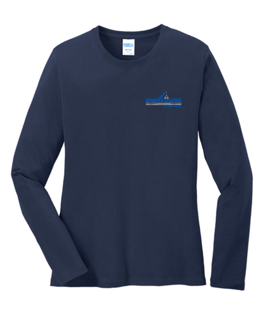 Port & Company Ladies Long Sleeve Core Cotton Tee - LPC54LS
