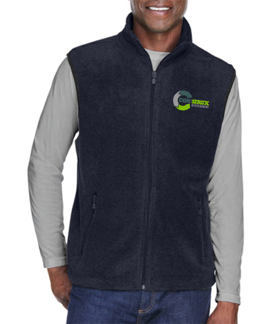 Harriton Adult 8 Oz. Fleece Vest - M985