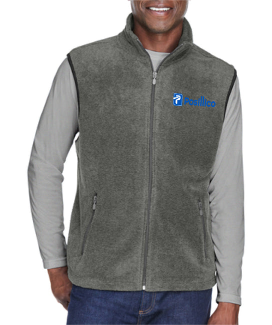 Harriton Adult 8 Oz. Fleece Vest - M985