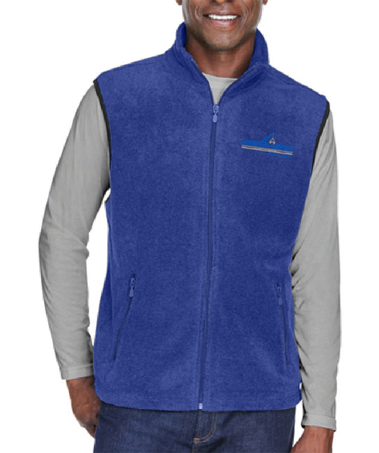 Harriton Adult 8 Oz. Fleece Vest - M985
