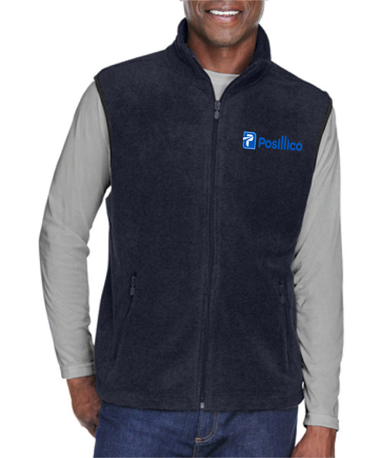 Harriton Adult 8 Oz. Fleece Vest - M985