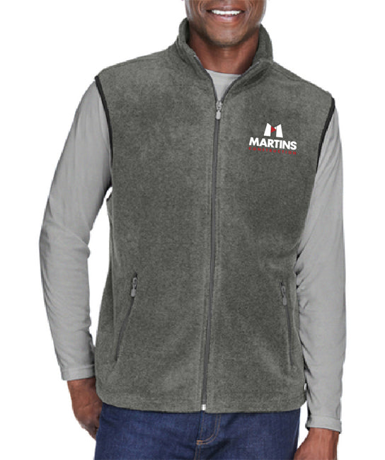 Harriton Adult 8 Oz. Fleece Vest - M985