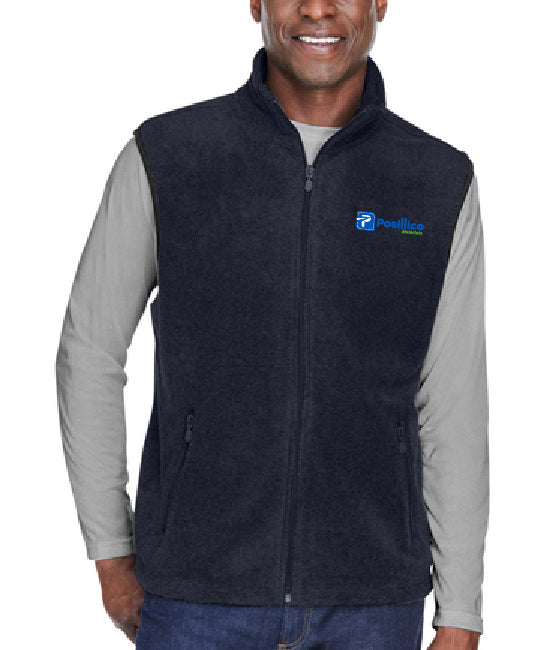 Harriton Adult 8 Oz. Fleece Vest - M985