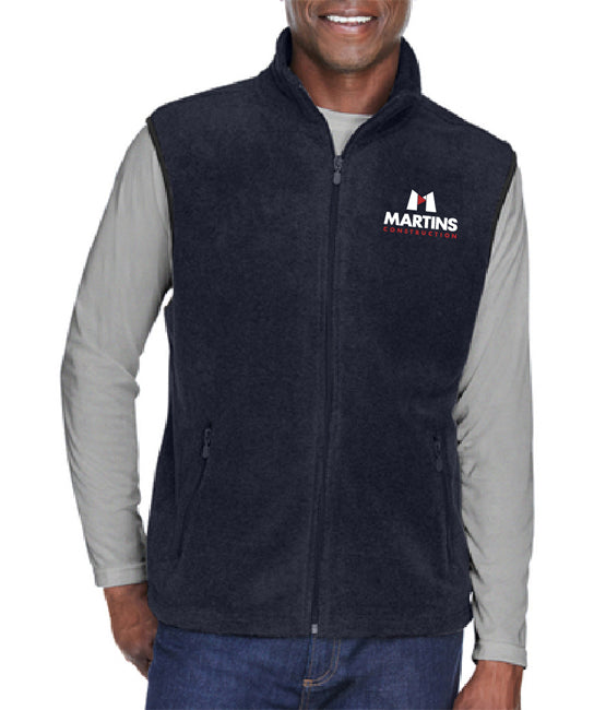 Harriton Adult 8 Oz. Fleece Vest - M985