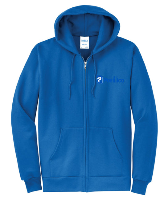 Port & Company Core Fleece Full-Zip Hooded Sweatshirt - PC78ZH