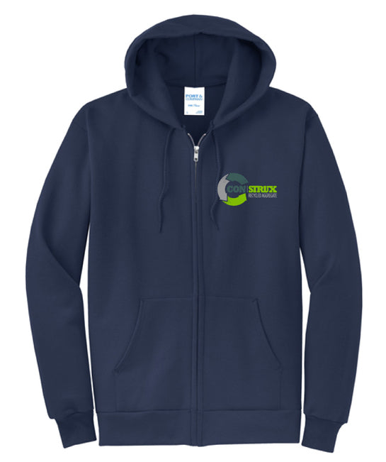 Port & Company Core Fleece Full-Zip Hooded Sweatshirt - PC78ZH