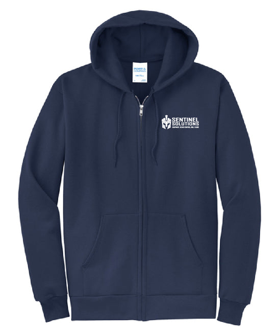 Port & Company Core Fleece Full-Zip Hooded Sweatshirt - PC78ZH