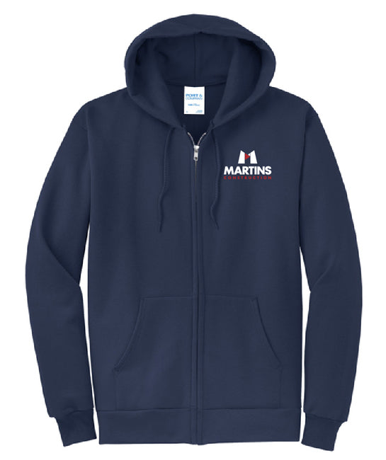 Port & Company Core Fleece Full-Zip Hooded Sweatshirt - PC78ZH