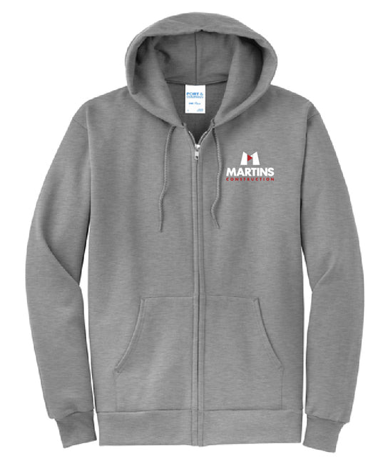 Port & Company Core Fleece Full-Zip Hooded Sweatshirt - PC78ZH
