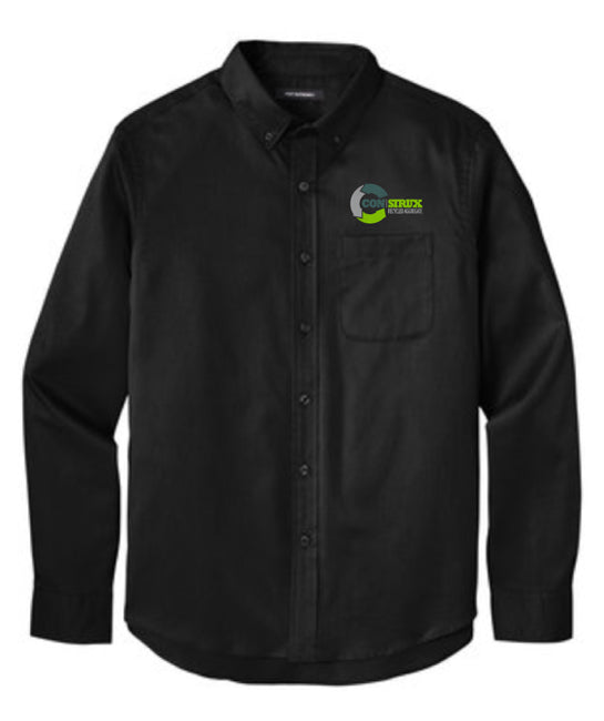 Port Authority® Long Sleeve SuperPro ™ React™ Twill Shirt - W808