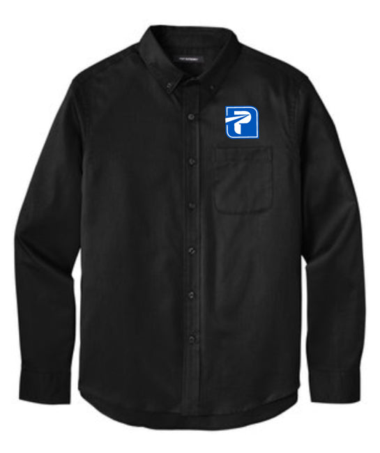 Port Authority® Long Sleeve SuperPro ™ React™ Twill Shirt - W808