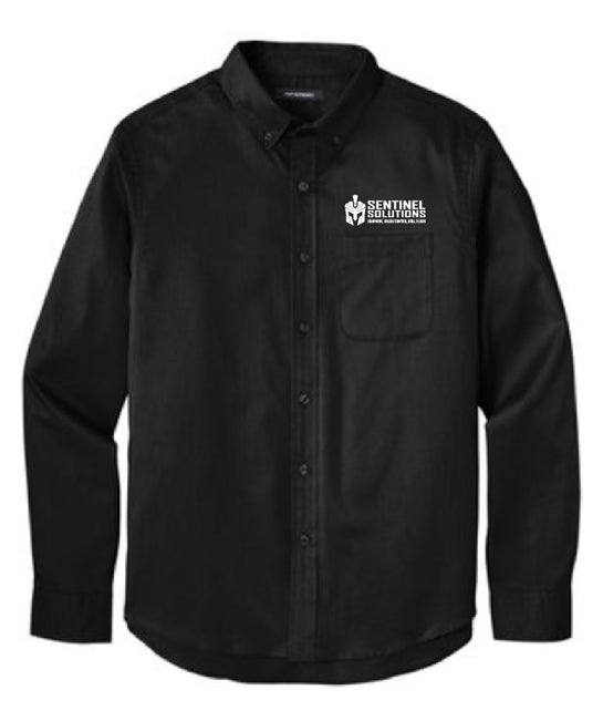 Port Authority® Long Sleeve SuperPro ™ React™ Twill Shirt - W808