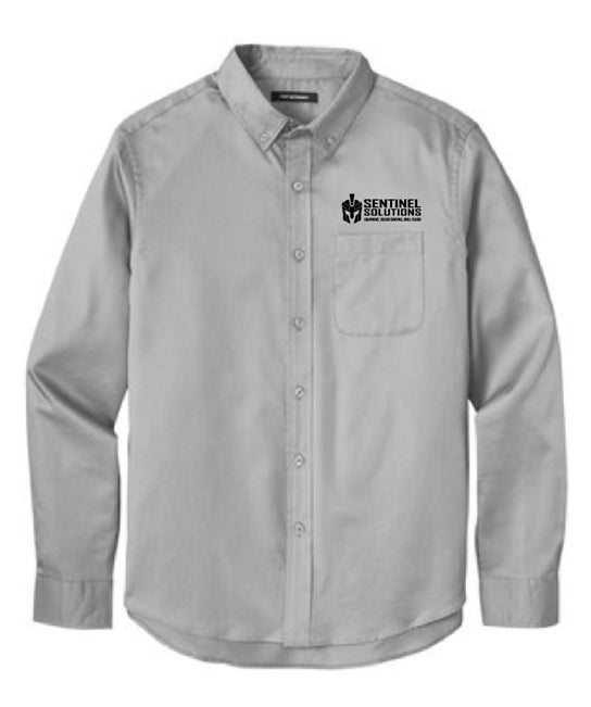 Port Authority® Long Sleeve SuperPro ™ React™ Twill Shirt - W808