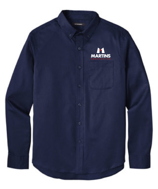 Port Authority® Long Sleeve SuperPro ™ React™ Twill Shirt - W808