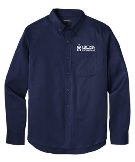 Port Authority® Long Sleeve SuperPro ™ React™ Twill Shirt - W808