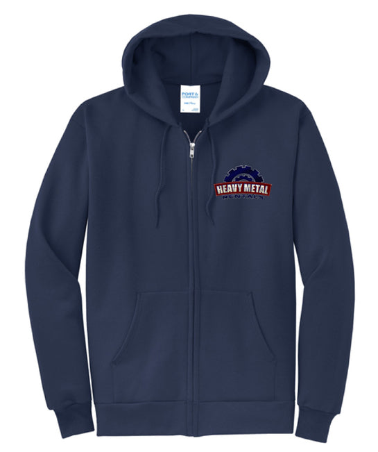 Port & Company Core Fleece Full-Zip Hooded Sweatshirt - PC78ZH