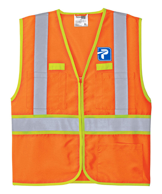 CornerStone Men's 107 Class 2 DualColor Safety Vest - CSV407