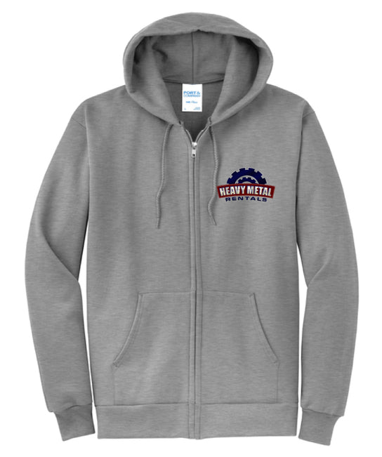 Port & Company Core Fleece Full-Zip Hooded Sweatshirt - PC78ZH