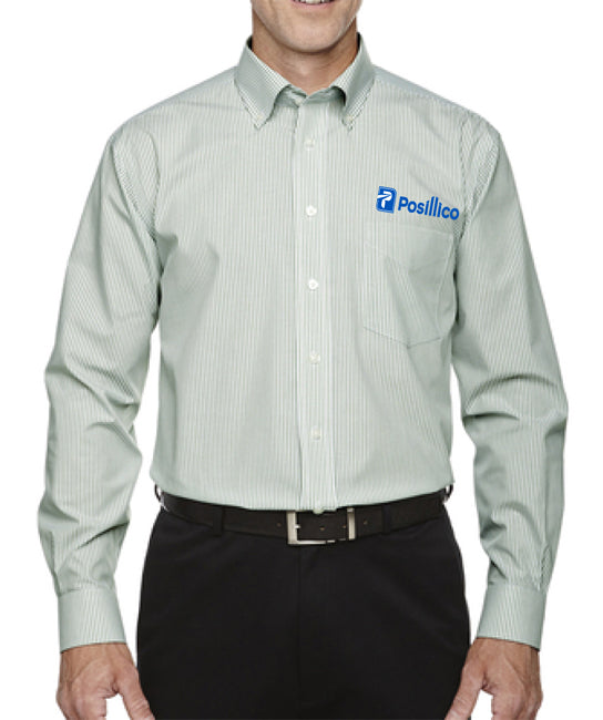 Devon & Jones Mens Crown Woven Collection Banker Stripe - D645