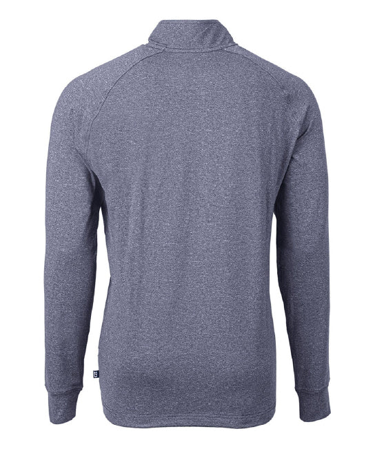 Cutter & Buck Adapt Eco Knit Heather Mens Quarter Zip Pullover - MCK01086
