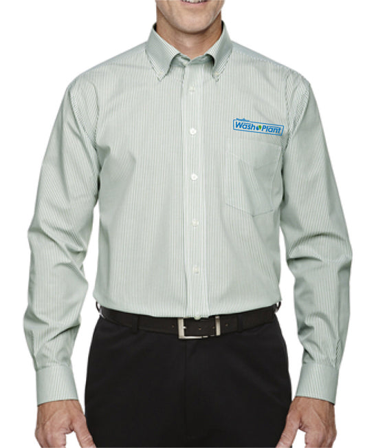 Devon & Jones Mens Crown Woven Collection Banker Stripe - D645