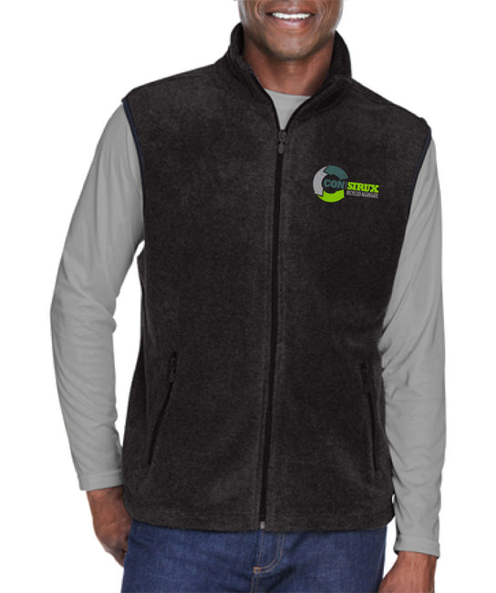 Harriton Adult 8 Oz. Fleece Vest - M985