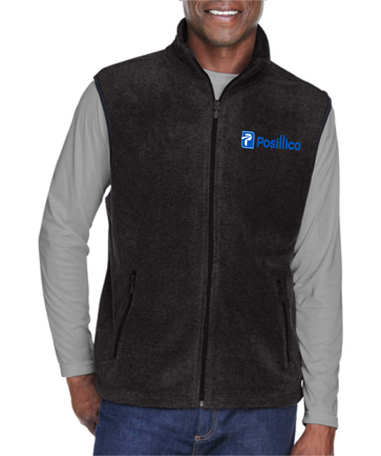 Harriton Adult 8 Oz. Fleece Vest - M985