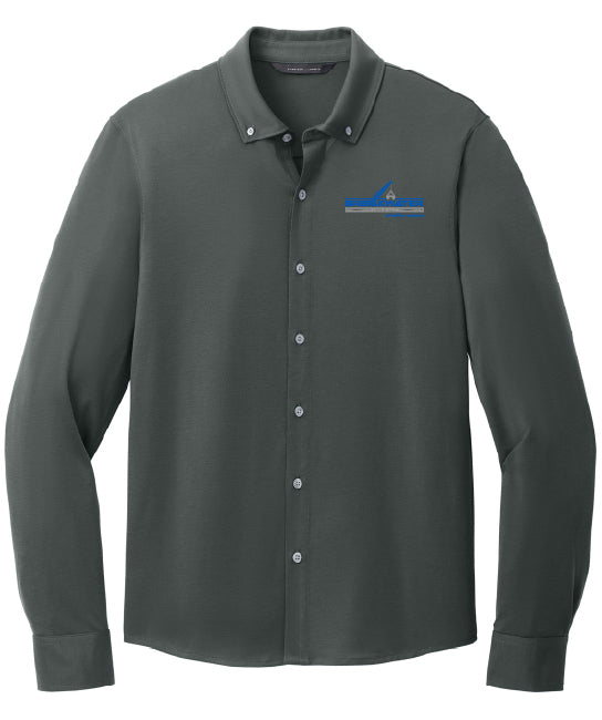Mercer+Mettle™ Stretch Jersey Long Sleeve Shirt - MM1018