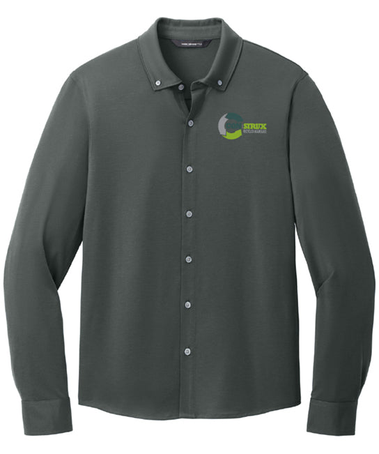 Mercer+Mettle™ Stretch Jersey Long Sleeve Shirt - MM1018