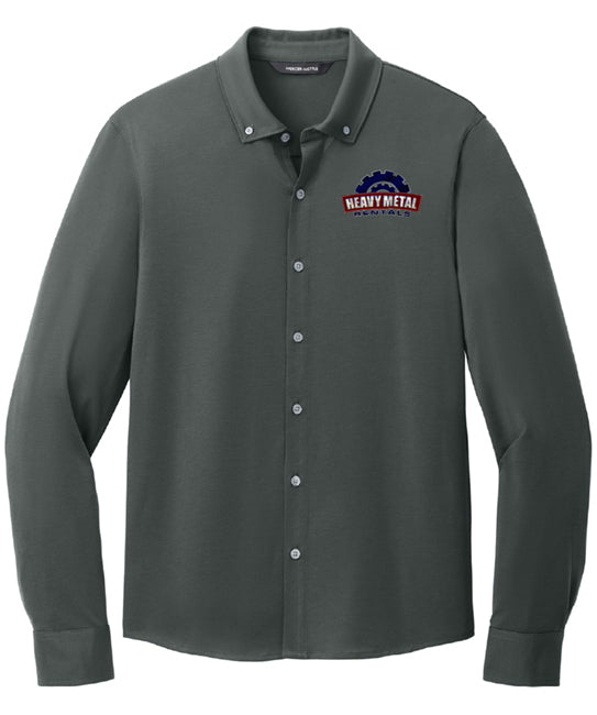 Mercer+Mettle™ Stretch Jersey Long Sleeve Shirt - MM1018