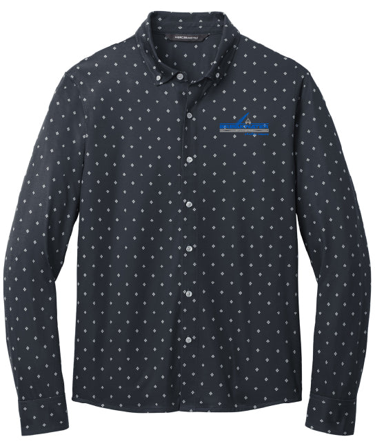 Mercer+Mettle™ Stretch Jersey Long Sleeve Shirt - MM1018
