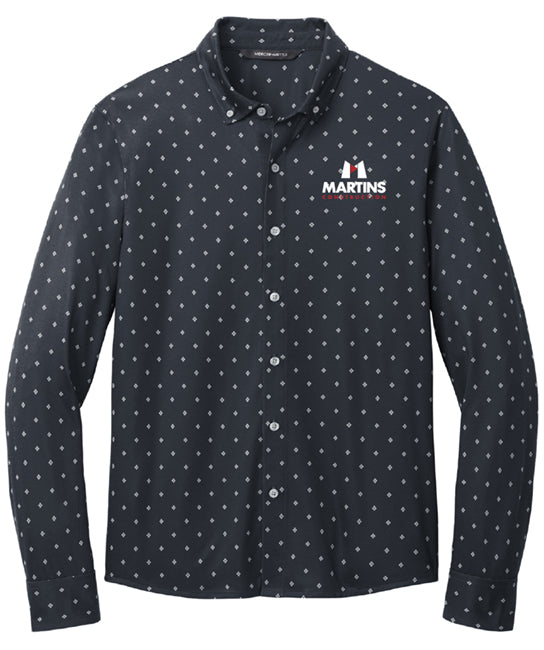 Mercer+Mettle™ Stretch Jersey Long Sleeve Shirt - MM1018