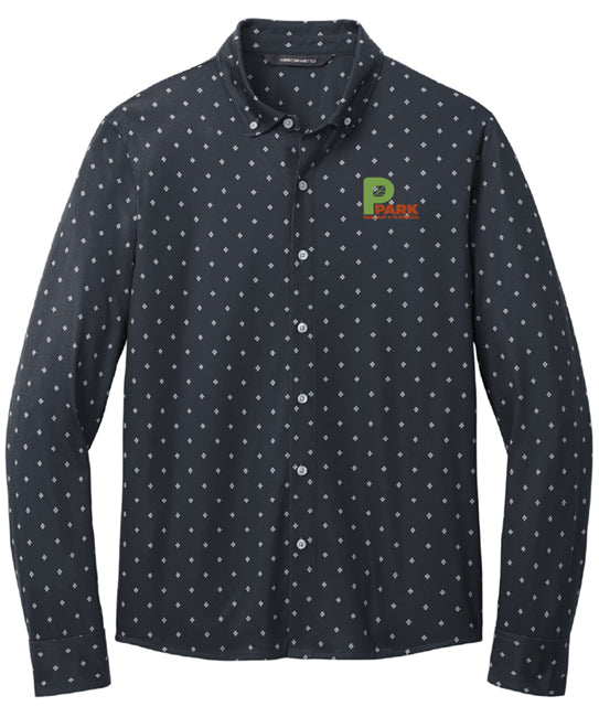 Mercer+Mettle™ Stretch Jersey Long Sleeve Shirt - MM1018
