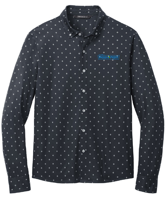 Mercer+Mettle™ Stretch Jersey Long Sleeve Shirt - MM1018