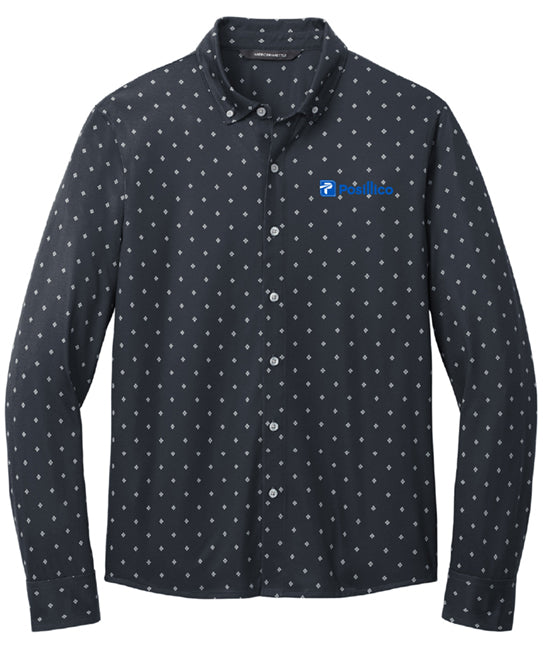 Mercer+Mettle™ Stretch Jersey Long Sleeve Shirt - MM1018