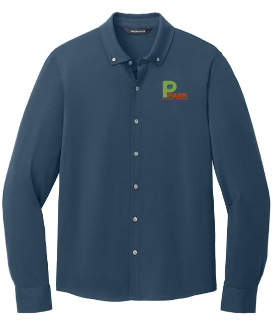Mercer+Mettle™ Stretch Jersey Long Sleeve Shirt - MM1018