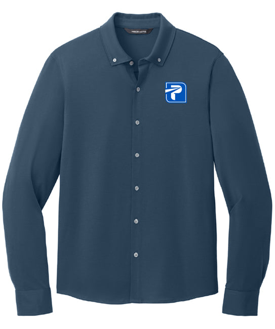 Mercer+Mettle™ Stretch Jersey Long Sleeve Shirt - MM1018