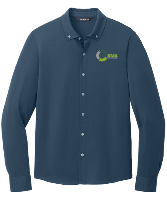 Mercer+Mettle™ Stretch Jersey Long Sleeve Shirt - MM1018