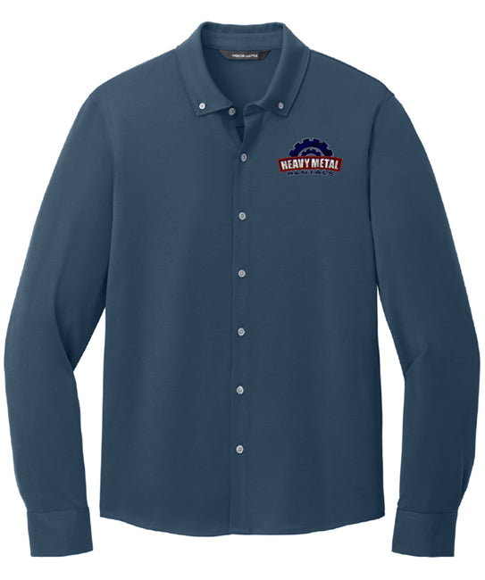 Mercer+Mettle™ Stretch Jersey Long Sleeve Shirt - MM1018