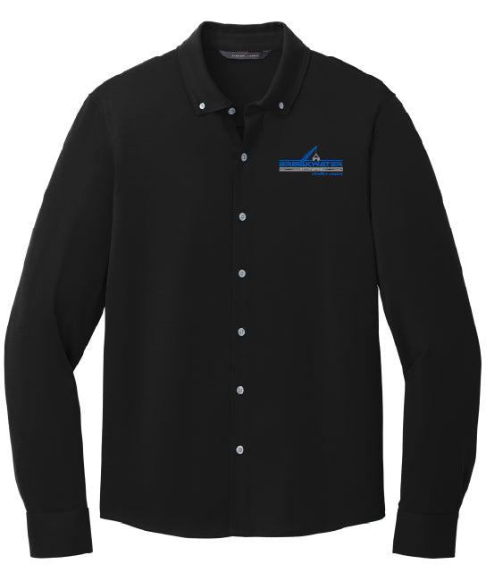 Mercer+Mettle™ Stretch Jersey Long Sleeve Shirt - MM1018