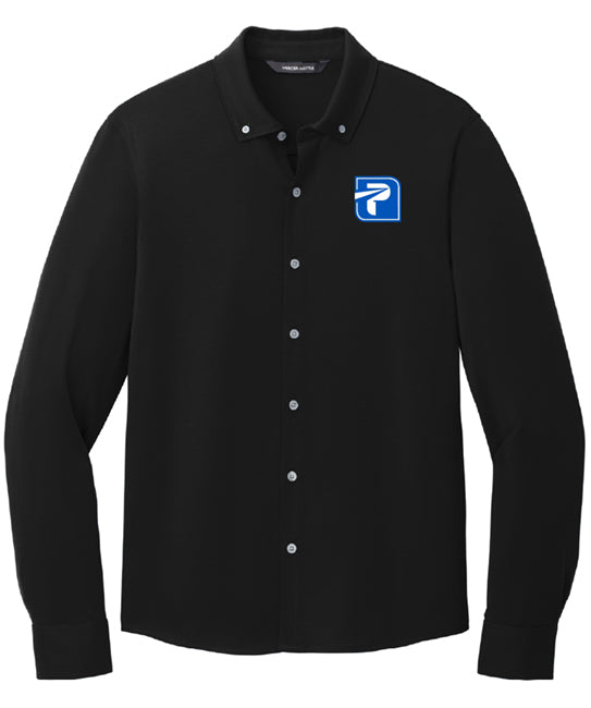 Mercer+Mettle™ Stretch Jersey Long Sleeve Shirt - MM1018