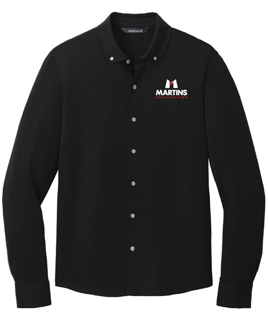 Mercer+Mettle™ Stretch Jersey Long Sleeve Shirt - MM1018