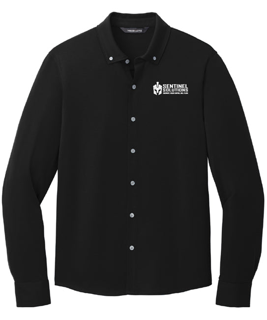 Mercer+Mettle™ Stretch Jersey Long Sleeve Shirt - MM1018
