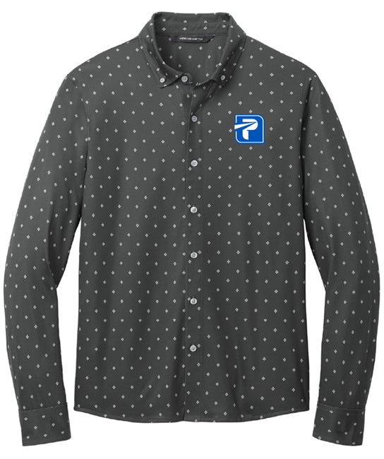 Mercer+Mettle™ Stretch Jersey Long Sleeve Shirt - MM1018