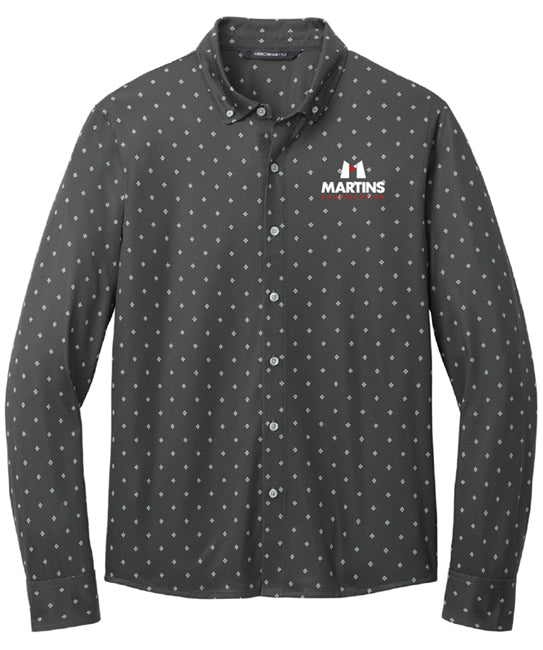Mercer+Mettle™ Stretch Jersey Long Sleeve Shirt - MM1018
