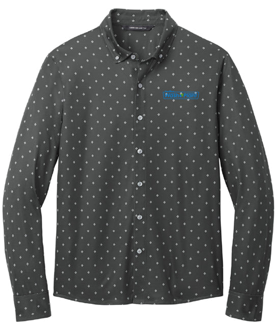 Mercer+Mettle™ Stretch Jersey Long Sleeve Shirt - MM1018