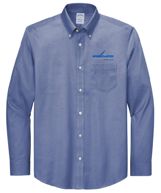 Brooks Brothers® Wrinkle-Free Stretch Pinpoint Shirt - BB18000